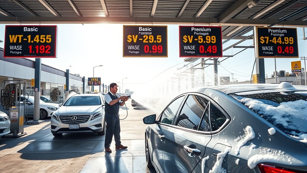 car wash options and costs