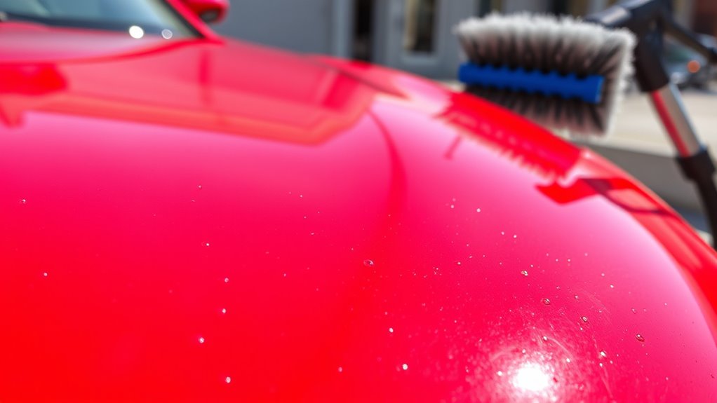 car washes and paint damage