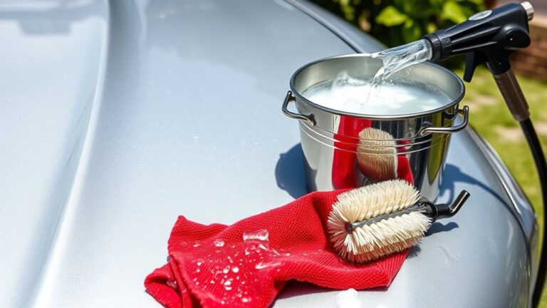 car washing essential tools