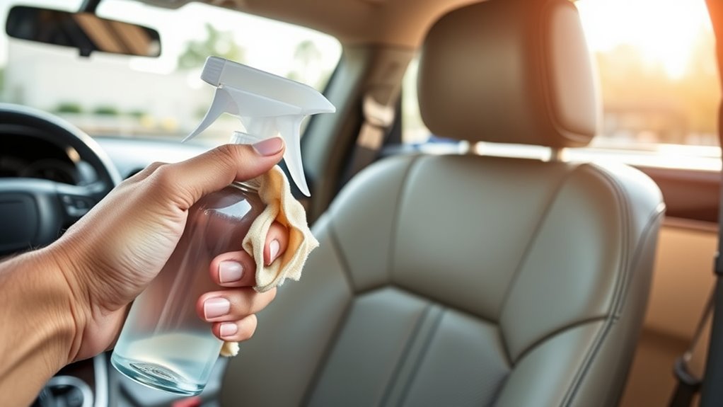 choose appropriate cleaning products