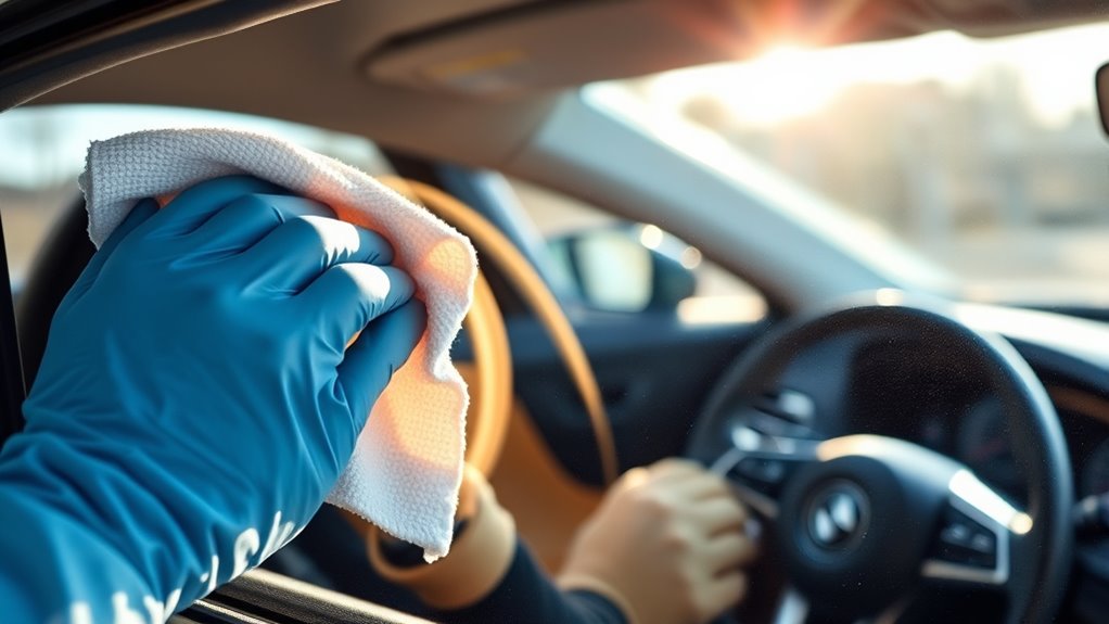 clean car windows effectively