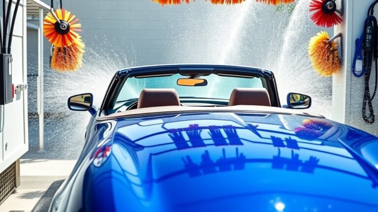 convertible car wash tips
