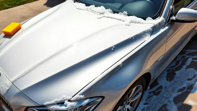 dish soap damages car finish