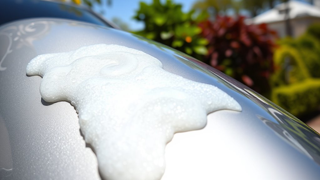 dish soap damages car finish