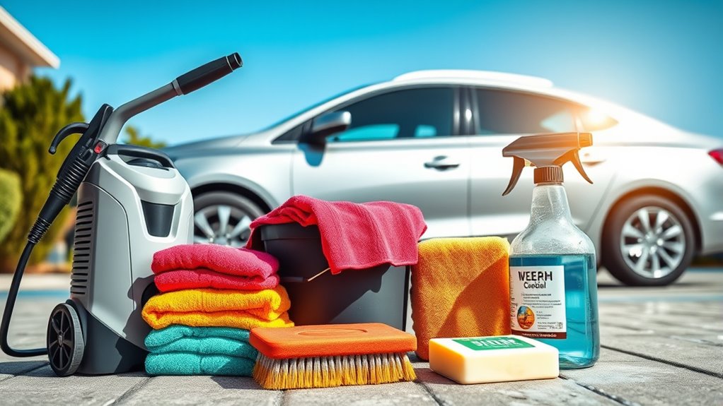 eco friendly car washing essentials