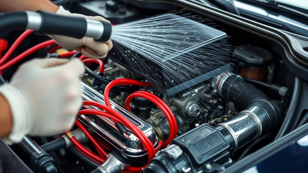 engine care washing tips