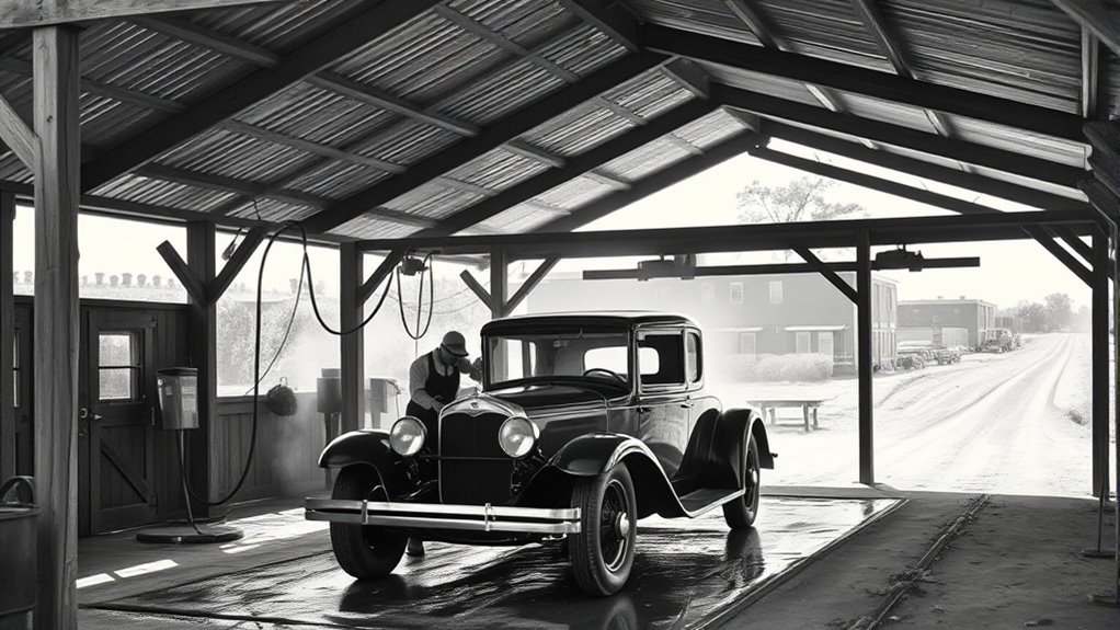 evolution of car wash