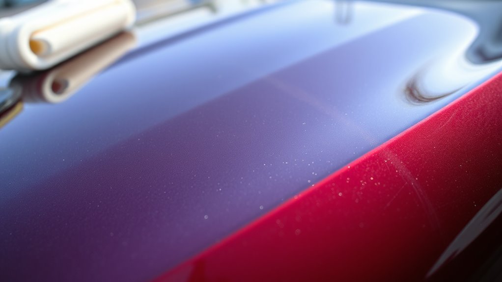 gentle washing preserves paint
