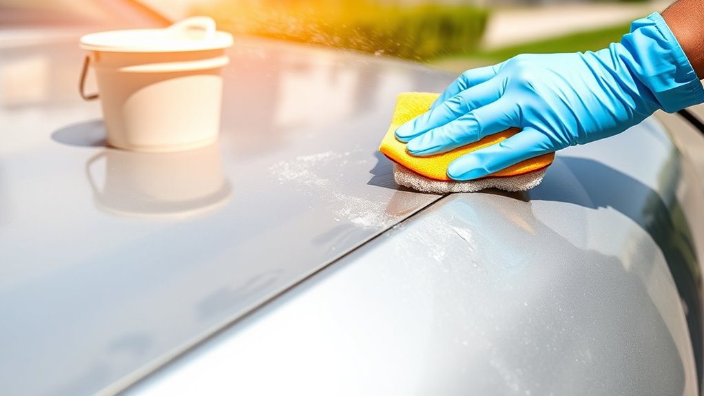hand wash your car