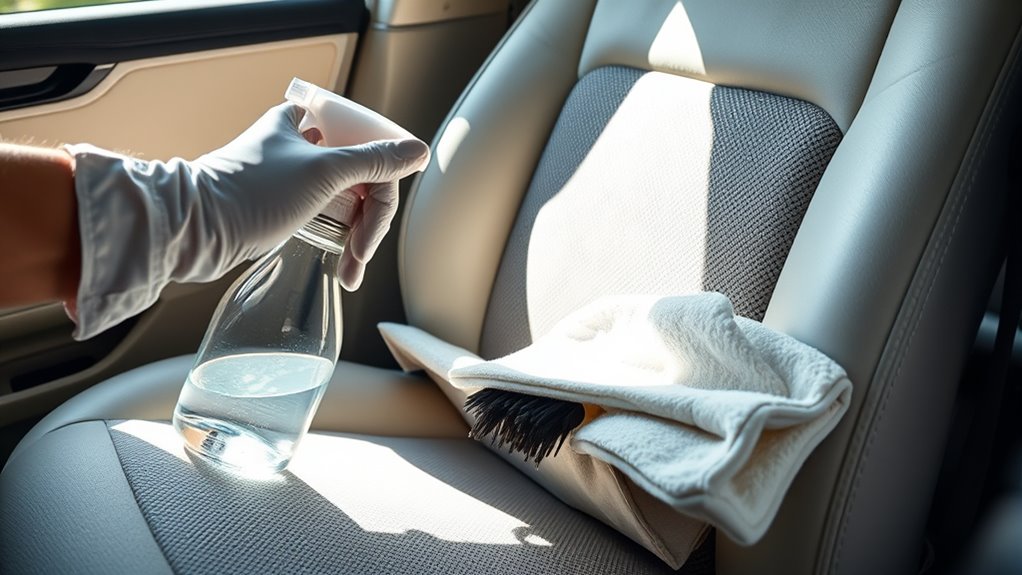 prepare car for cleaning