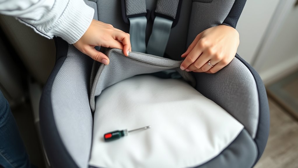 prepare graco car seat safely