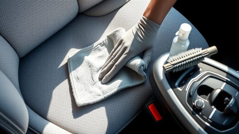 professional fabric seat cleaning