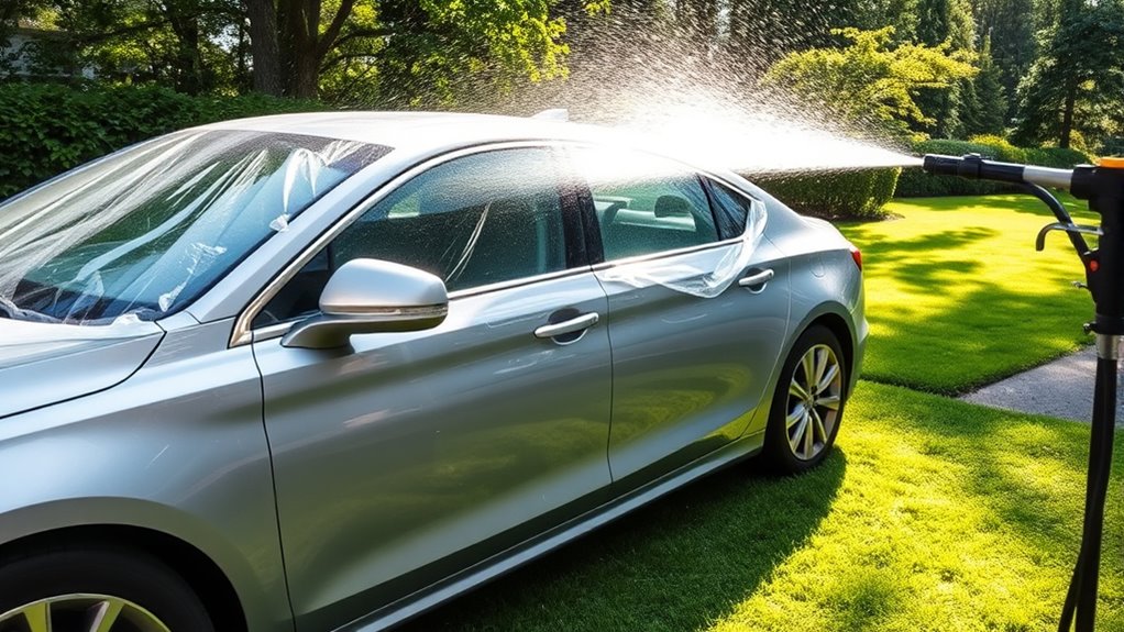 safe power washing preparation