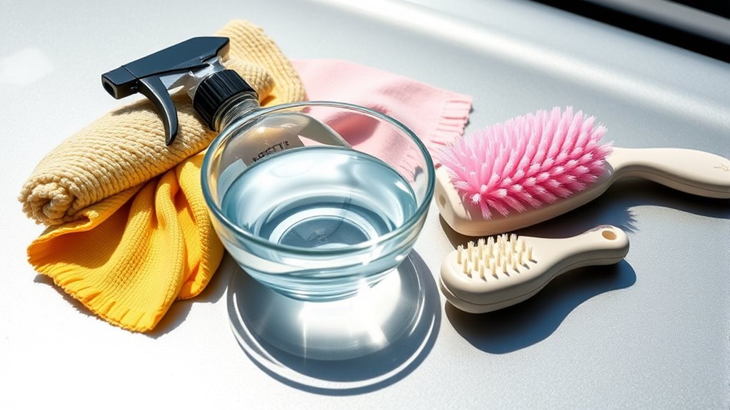 supplies for spotless windows