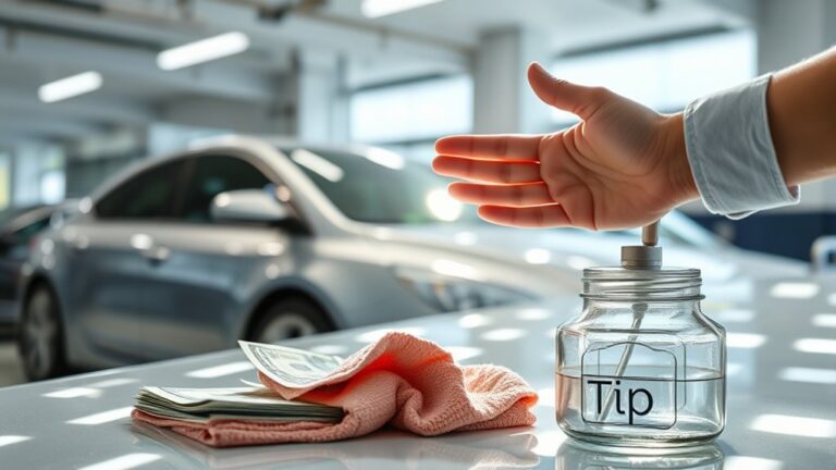 tipping etiquette for car washes