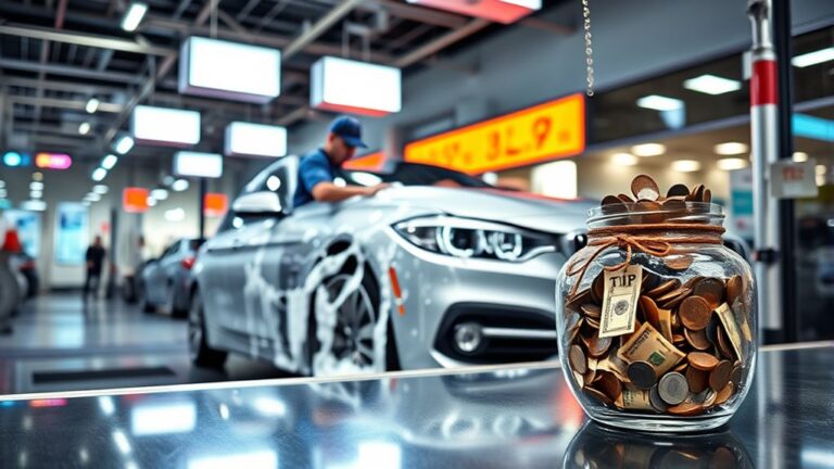 tipping etiquette for car washes