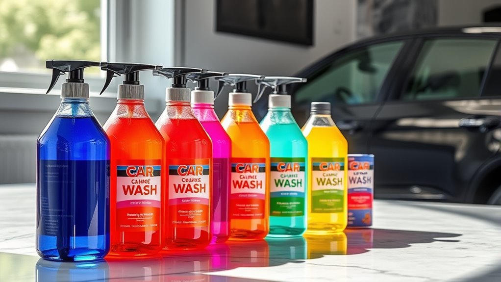 top rated car wash soaps