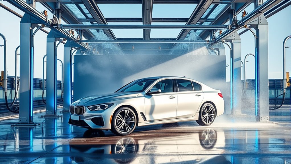 touchless efficient car cleaning