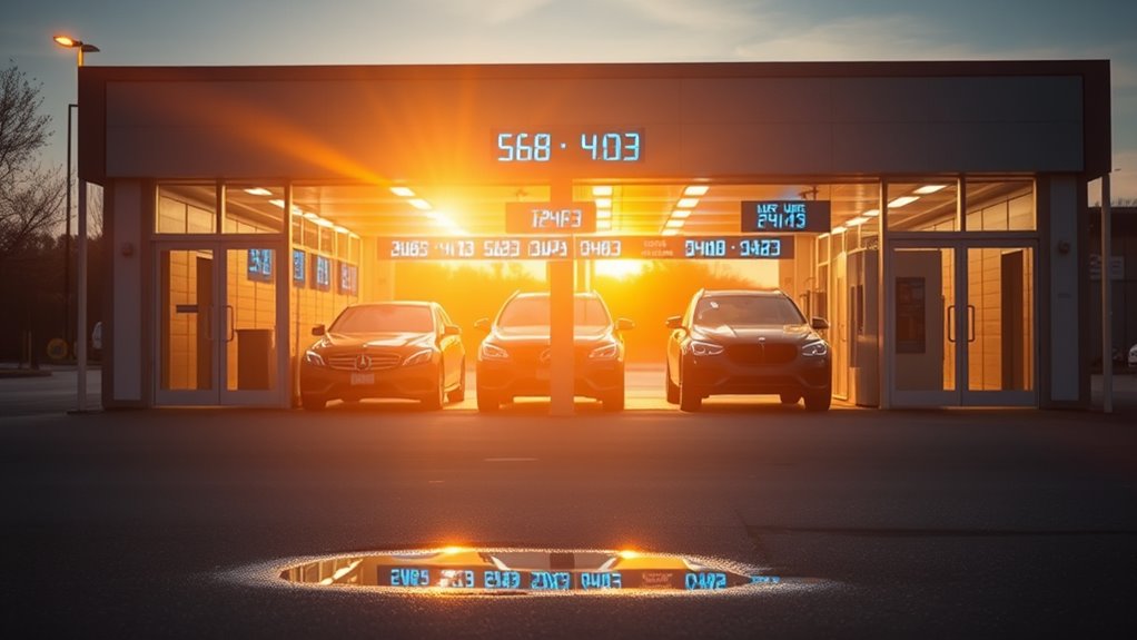 typical car wash hours