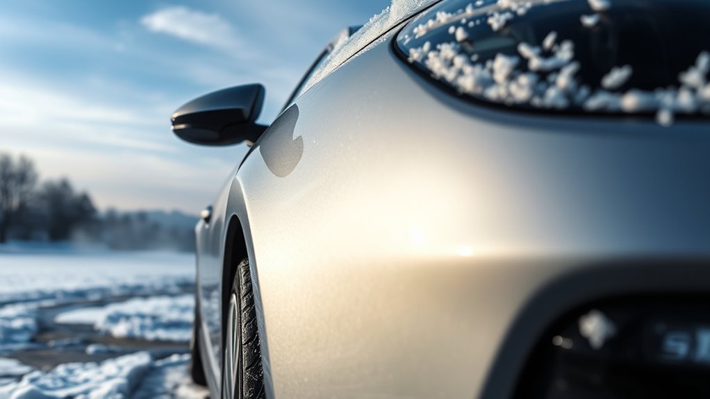 wash car cautiously in winter